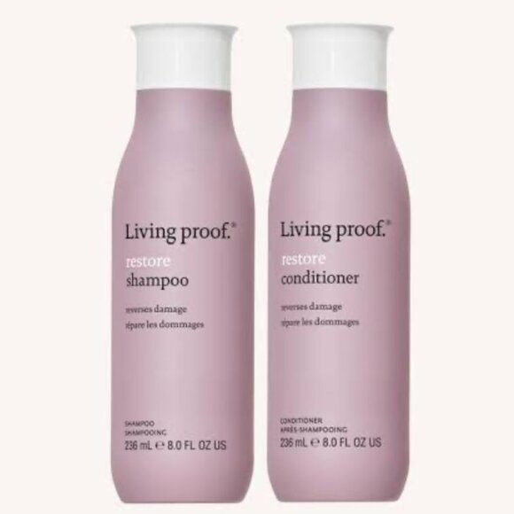 Living Proof Restore Shampoo & Conditioner Duo Set of 2 NEW - Picture 1 of 8
